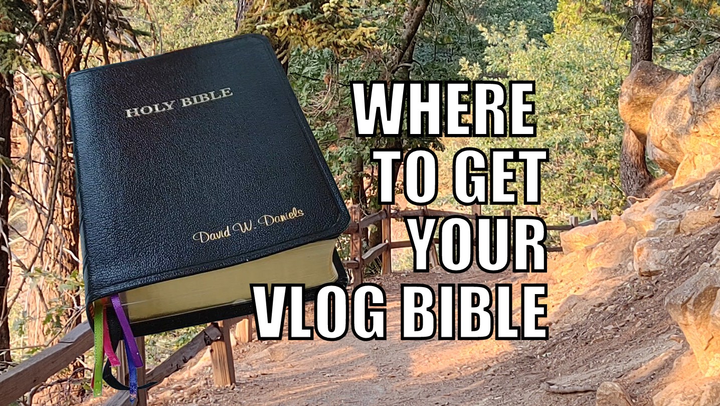 Where to Get Your Vlog Bible!