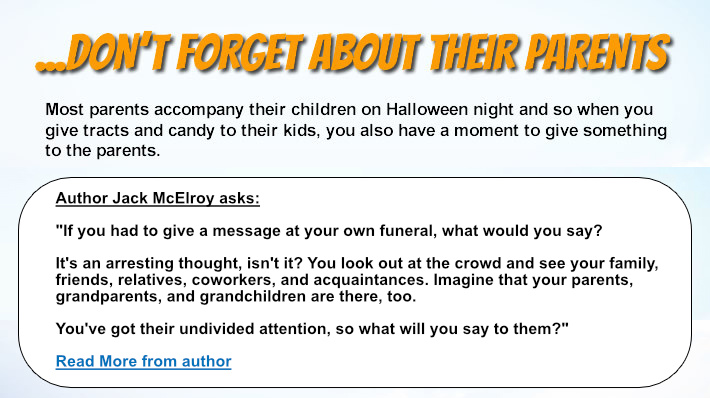 Give kids the Gospel with their candy.