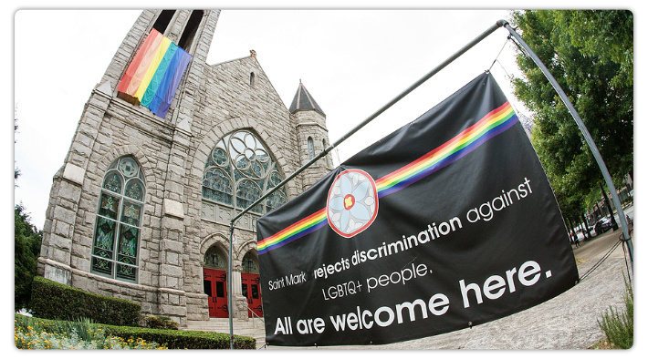 LGBT Church - All Are Welcome Here.