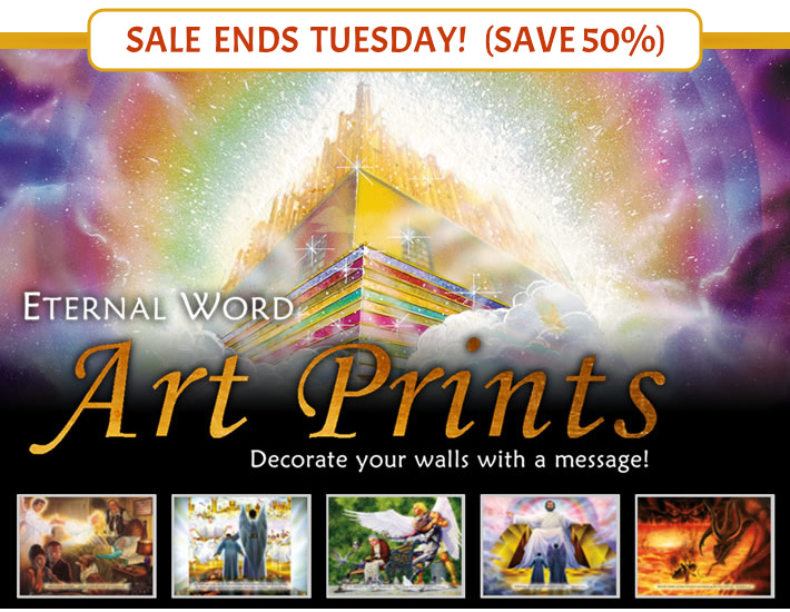 Eternal Word Art Prints. SALE ENDS 8/31