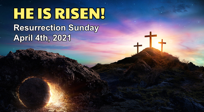 Resurrection Sunday: Send the Gospel home with your visitors.