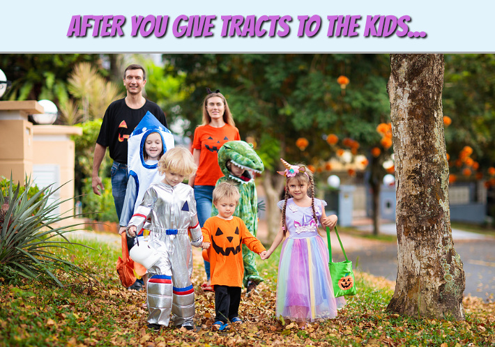 Give kids the Gospel with their candy.