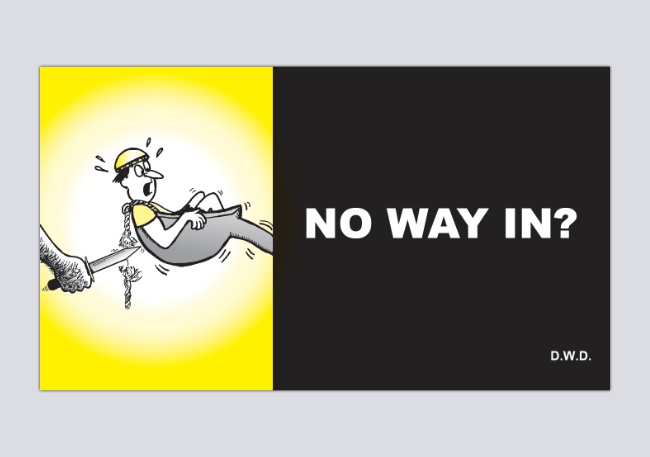 New Tract: No Way In?